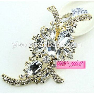 Broche de presente de casamento de strass de design especializado